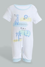 تنزيل الصورة على معرض الصور، Redtag-White-Animal-Romper-Colour:White,-Filter:Baby-(0-to-12-Mths),-NBF-Rompers,-New-In,-New-In-NBF,-Non-Sale,-S22B,-Section:Kidswear-Baby-0 to 12 Months
