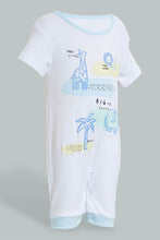 تنزيل الصورة على معرض الصور، Redtag-White-Animal-Romper-Colour:White,-Filter:Baby-(0-to-12-Mths),-NBF-Rompers,-New-In,-New-In-NBF,-Non-Sale,-S22B,-Section:Kidswear-Baby-0 to 12 Months

