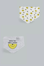 Load image into Gallery viewer, Grey And Yellow Winnie The Pooh Bib Set (2 Piece)
