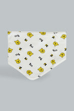 Load image into Gallery viewer, Redtag-Yellow-Winnie-The-Pooh-2-Piece-Pack-Bib-Bibs-Baby-0 to 12 Months
