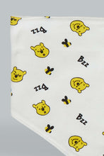 Load image into Gallery viewer, Redtag-Yellow-Winnie-The-Pooh-2-Piece-Pack-Bib-Bibs-Baby-0 to 12 Months
