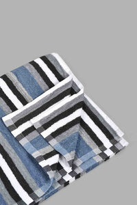 Redtag-Grey-Stripe-Bath-Towel-Bath-Towels-Home-Bathroom-