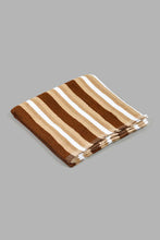 Load image into Gallery viewer, Redtag-Beige-Stripe-Bath-Towel-Bath-Towels-Home-Bathroom-
