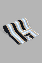 Load image into Gallery viewer, Redtag-Blue-Stripe-Bath-Towel-Bath-Towels-Home-Bathroom-
