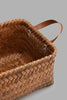 Redtag-Brown-Rectangle-Laundry-Basket-(Large)-Laundry-Baskets-Home-Bathroom-