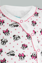 تنزيل الصورة على معرض الصور، Redtag-Pink-Minnie-Mouse-2-Piece-Pack-Sleep-Suit-Sleepsuits-Baby-0 to 12 Months
