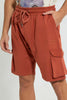 Redtag-Orange-Cargo-Pocket-Shorts-Active-Shorts-Men's-