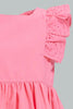 Redtag-Pink-Schiffli-Tank-Straps-With-Ruffle-Sleeve-And-Scallop-Hem-Colour:Pink,-Filter:Infant-Girls-(3-to-24-Mths),-Infant-Girls-Dresses,-New-In,-New-In-ING,-Non-Sale,-S22B,-Section:Kidswear-Infant-Girls-3 to 24 Months