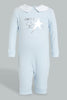 Redtag-Blue-Polo-Sleepsuit-Colour:Blue,-Filter:Baby-(0-to-12-Mths),-NBF-Sleepsuits,-New-In,-New-In-NBF,-Non-Sale,-S22B,-Section:Kidswear-Baby-0 to 12 Months