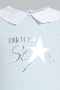 Redtag-Blue-Polo-Sleepsuit-Colour:Blue,-Filter:Baby-(0-to-12-Mths),-NBF-Sleepsuits,-New-In,-New-In-NBF,-Non-Sale,-S22B,-Section:Kidswear-Baby-0 to 12 Months