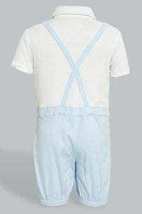 Redtag-Grey-Duangree-Romper-Colour:Grey,-Filter:Baby-(0-to-12-Mths),-NBF-Rompers,-New-In,-New-In-NBF,-Non-Sale,-S22B,-Section:Kidswear-Baby-0 to 12 Months