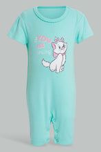 Load image into Gallery viewer, Redtag-Mint-Marrie-2-Piece-Pack-Romper-Rompers-Baby-0 to 12 Months
