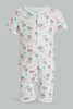 Redtag-Mint-Marrie-2-Piece-Pack-Romper-Rompers-Baby-0 to 12 Months