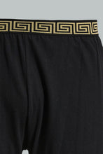 تنزيل الصورة على معرض الصور، Redtag-Black-Pyjama-Shorts-Pyjama-Bottoms-Men&#39;s-
