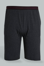 تنزيل الصورة على معرض الصور، Redtag-Charcoal-Pyjama-Shorts-Pyjama-Bottoms-Men&#39;s-
