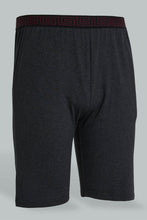 تنزيل الصورة على معرض الصور، Redtag-Charcoal-Pyjama-Shorts-Pyjama-Bottoms-Men&#39;s-
