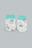 Redtag-Mint-Marie-Mittiens-&-Booties-Set-Gift-Sets-Baby-0 to 12 Months