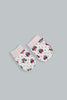 Redtag-Pink-Minnie-Mouse-Mittiens-&-Booties-Set-Gift-Sets-Baby-0 to 12 Months