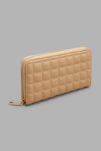 Load image into Gallery viewer, Redtag-Beige-Quilted-Purse-Purses-Women-
