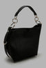 Redtag-Black-Croc-Textured-Bucket-Bag-Cross-Body-Bags-Women-