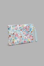 Load image into Gallery viewer, Redtag-Multi-Colour-Floral-Printed-Cosmetic-Pouches-Cosmetic-Pouches-Women-
