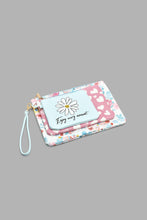 Load image into Gallery viewer, Redtag-Multi-Colour-Floral-Printed-Cosmetic-Pouches-Cosmetic-Pouches-Women-
