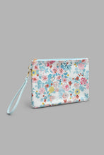 Load image into Gallery viewer, Redtag-Multi-Colour-Floral-Printed-Cosmetic-Pouches-Cosmetic-Pouches-Women-
