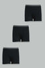 Redtag-Black-3-Pack-Boxers-Boxers-Boys-2 to 8 Years