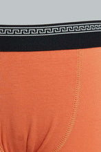 Load image into Gallery viewer, Redtag-Grey-Marl-/Orange-/Mint-3-Pack-Boxers-Boxers-Boys-2 to 8 Years
