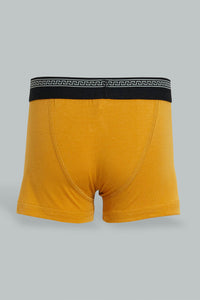 Redtag-Grey-Marl-/Olive-/-Gold--3-Pack-Boxers-365,-Boys-Boxers,-Colour:Assorted,-ESS,-Filter:Boys-(2-to-8-Yrs),-New-In,-New-In-BOY,-Non-Sale,-Section:Kidswear-Boys-2 to 8 Years