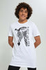 Redtag-White-Zebra-Print-T-Shirt-All-Over-Prints-Senior-Boys-9 to 14 Years