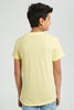 Redtag-California-Hd-Print-T-Shirt-All-Over-Prints-Senior-Boys-9 to 14 Years