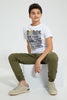 Redtag-Need-More-Space-Hd-Print-T-Shirt-All-Over-Prints-Senior-Boys-9 to 14 Years