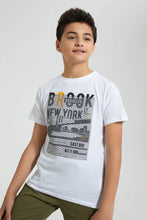 Load image into Gallery viewer, Redtag-Need-More-Space-Hd-Print-T-Shirt-All-Over-Prints-Senior-Boys-9 to 14 Years
