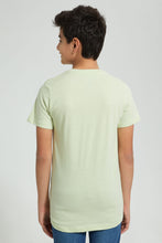 Load image into Gallery viewer, Redtag-Lion-Face-Foil-Print-T-Shirt-All-Over-Prints-Senior-Boys-9 to 14 Years
