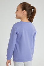 تنزيل الصورة على معرض الصور، Redtag-Purple-Minnie-Print-SweaT-Shirt-Sweatshirts-Girls-2 to 8 Years
