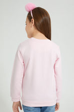 تنزيل الصورة على معرض الصور، Redtag-Pink-Donald-Duck-Print-SweaT-Shirt-Sweatshirts-Girls-2 to 8 Years
