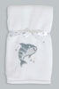 Redtag-White-Whale-Fluffy-Blanket-Baby-Blankets-Baby-0 to 12 Months