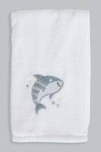 Load image into Gallery viewer, Redtag-White-Whale-Fluffy-Blanket-Baby-Blankets-Baby-0 to 12 Months
