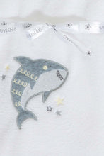 Load image into Gallery viewer, Redtag-White-Whale-Fluffy-Blanket-Baby-Blankets-Baby-0 to 12 Months

