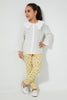 Redtag-Yellow-Floral-Printed-Trouser-Colour:Yellow,-Filter:Girls-(2-to-8-Yrs),-Girls-Trousers,-New-In,-New-In-GIR,-Non-Sale,-S22B,-Section:Kidswear,-TBL-Girls-2 to 8 Years