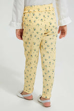تنزيل الصورة على معرض الصور، Redtag-Yellow-Floral-Printed-Trouser-Colour:Yellow,-Filter:Girls-(2-to-8-Yrs),-Girls-Trousers,-New-In,-New-In-GIR,-Non-Sale,-S22B,-Section:Kidswear,-TBL-Girls-2 to 8 Years
