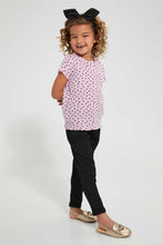 تنزيل الصورة على معرض الصور، Redtag-Black-Plain-Trouser-Trousers-Girls-2 to 8 Years
