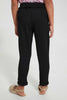 Redtag-Black-Plain-Trouser-Trousers-Girls-2 to 8 Years