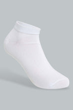 Load image into Gallery viewer, Redtag-White-3Pk-Men&#39;S-Ankle-Socks-Ankle-Socks-Men&#39;s-
