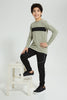 Redtag-Black-Heat-Seal-Zip-Active-Pant-Joggers-Senior-Boys-9 to 14 Years