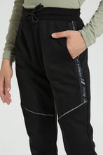 تنزيل الصورة على معرض الصور، Redtag-Black-Heat-Seal-Zip-Active-Pant-Joggers-Senior-Boys-9 to 14 Years
