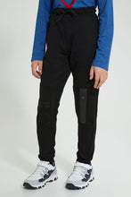 تنزيل الصورة على معرض الصور، Redtag-Black-Heat-Seal-&amp;-Hd-Print-Active-Pant-Joggers-Senior-Boys-9 to 14 Years
