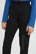 تنزيل الصورة على معرض الصور، Redtag-Black-Heat-Seal-&amp;-Hd-Print-Active-Pant-Joggers-Senior-Boys-9 to 14 Years
