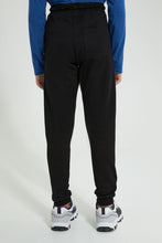 تنزيل الصورة على معرض الصور، Redtag-Black-Heat-Seal-&amp;-Hd-Print-Active-Pant-Joggers-Senior-Boys-9 to 14 Years

